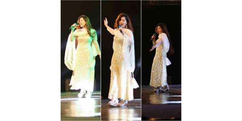 رابی پیرزادہ نے میوزیکل شو میں پرفارم کرکے سماں باندھ دیا