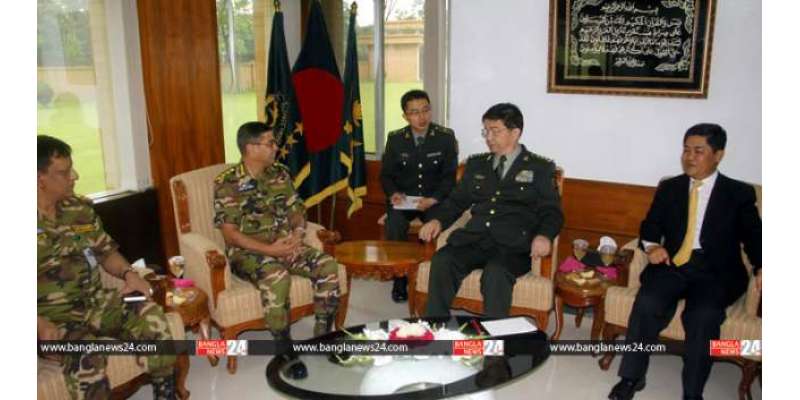 چین اور بنگلہ دیش کا فوجوں کے درمیان تعاون اور تبادلے کو مزید فروغ دینے ..