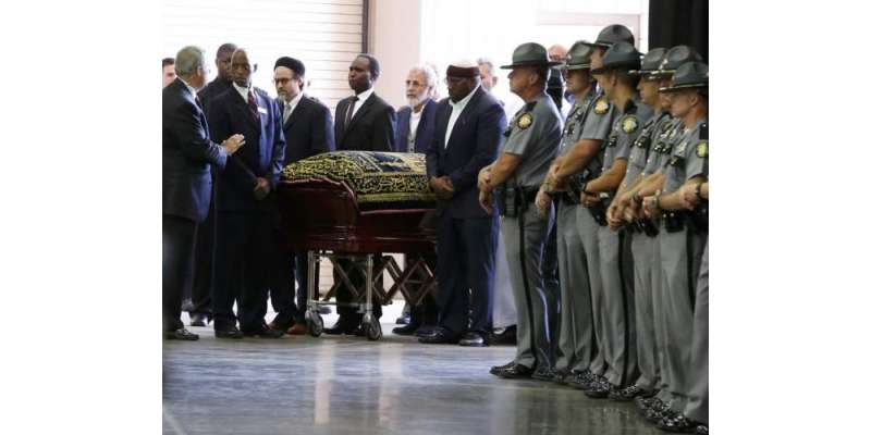 عظیم باکسر محمد علی کی نماز جنازہ کیلیفورنیا میں ادا کر دی گئی
