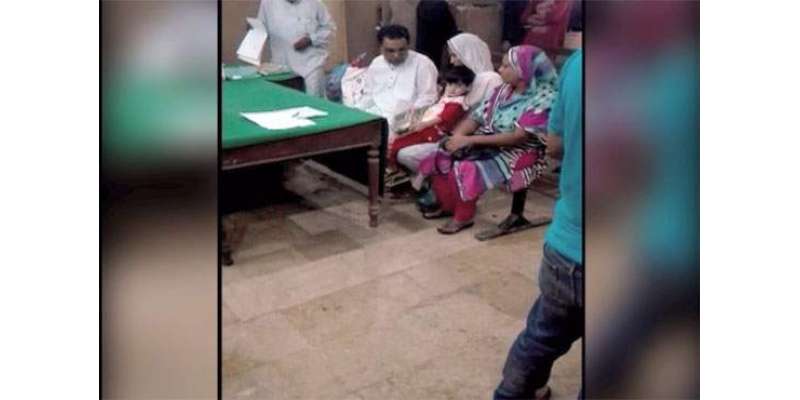 کراچی،عبداللہ کی کمرہ عدالت میں والد سے ملاقات ،بچہ باپ کو نہ پہچان ..
