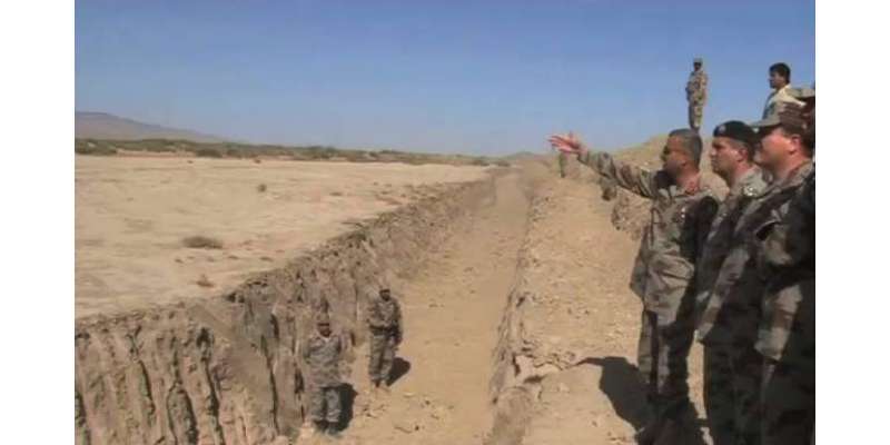 پاک افغان سرحد پر 500 کلومیٹر خندق کی کھدائی مکمل