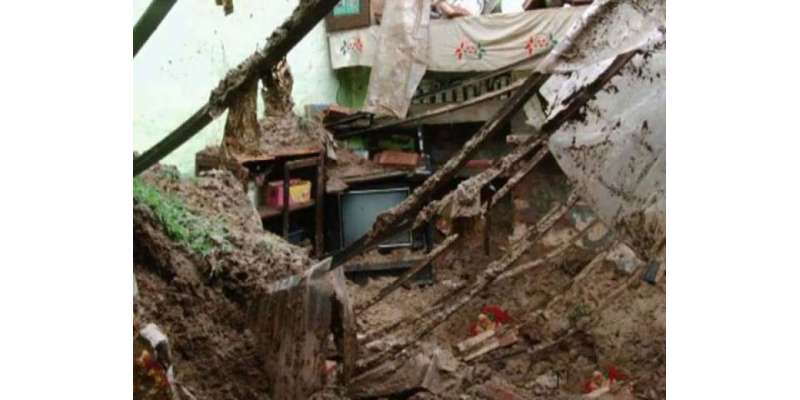 پرانا راوی پل کے قریب گھر کی چھت گرنے سے 6 افراد زخمی ہو گئے