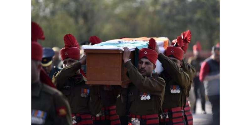 مقبوضہ کشمیر کی عوام نے بھارتی فوجی کی تدفین کے لیے جگہ دینے سے انکار ..