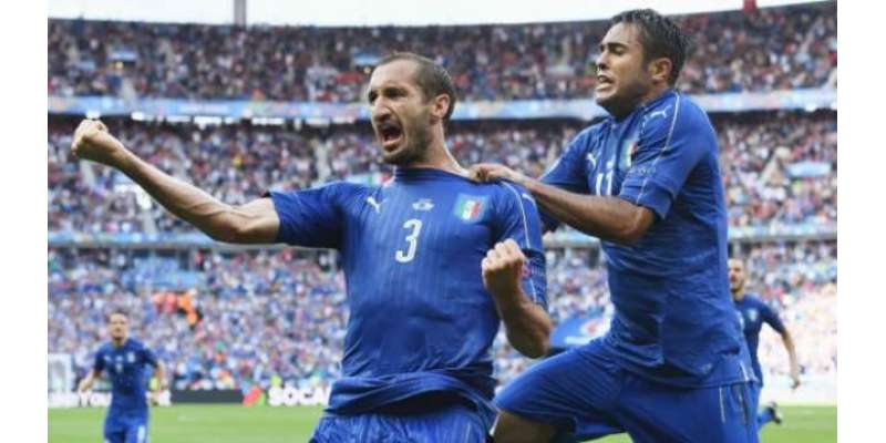 یورو کپ 2016 کے ناک آوٴٹ مرحلے میں اٹلی نے دفاعی چمپئن سپین کو ٹائٹل کی ..
