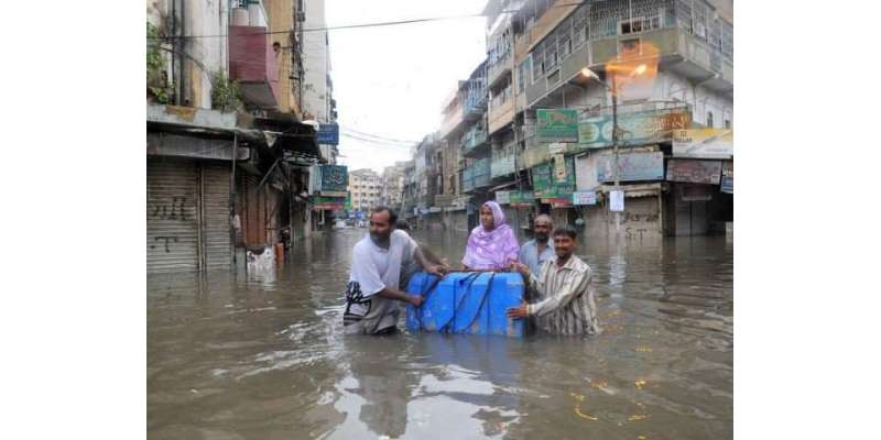 برساتی نالے کی بندش یا حب ڈیم میں شگاف پڑگیا‘کراچی کے سعدی ٹاﺅن میں ..