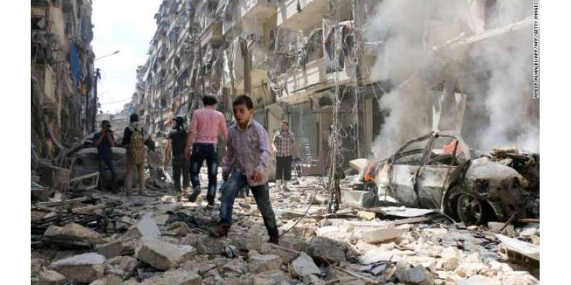 شامی فورسز نے حلب میں باغیوں کے زیر قبضہ علاقوں کی جانب جانے والے واحد ..