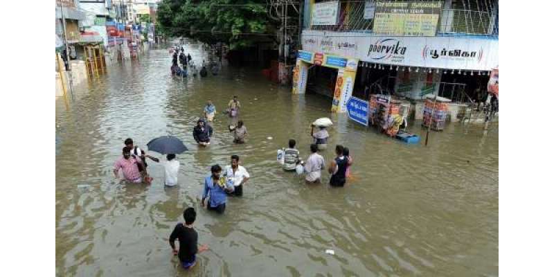 بھارت کی مختلف ریاستوں میں موسلا دھار بارش کے باعث ہلاکتوں کی تعداد ..