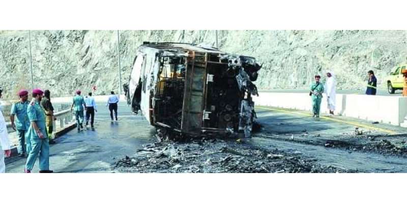 عمان:خوفناک بس حادثے میں دو عمانی شہری جاں بحق