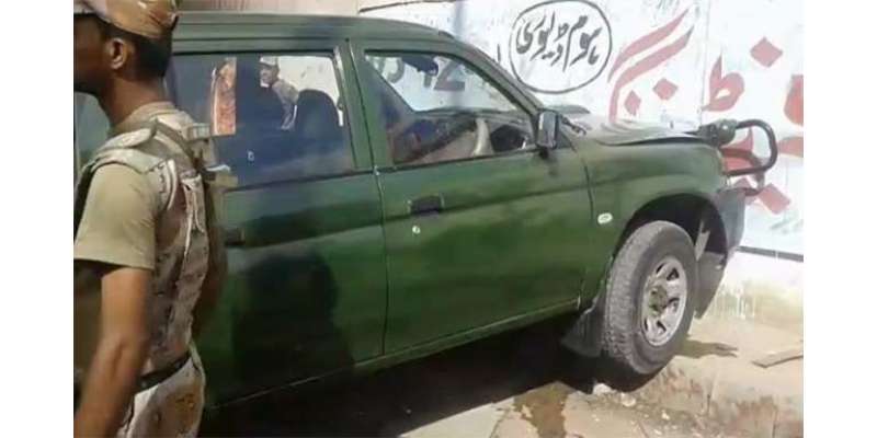 کراچی میں حساس ادارے کی گاڑی پر فائرنگ سے دو اہلکار شہید ہوگئے