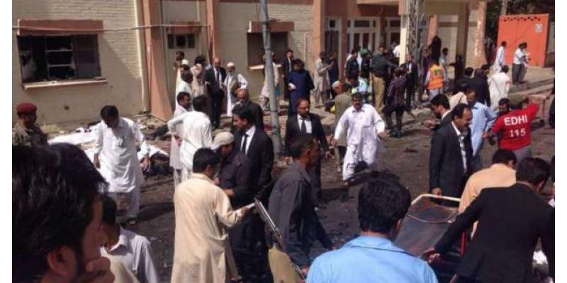 کوئٹہ:سول ہسپتال میں خود کش دھماکہ اورفائرنگ،70افرادجاں بحق،112سے زائد ..