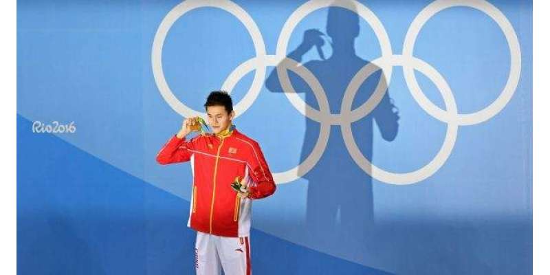 اولمپکس گیمز ،چین کے سن یانگ نے مردوں کے 200میٹر فری سٹائل مقابلے کاطلائی ..