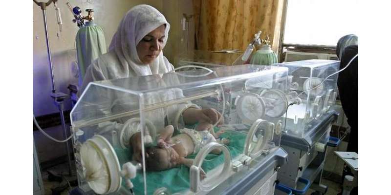 عراق کے سب سے بڑے میٹرنٹی ہسپتال میں آگ لگنے سے 11 نوزائیدہ بچے ہلاک ..