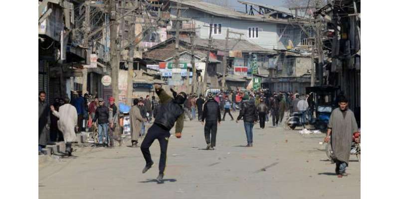 مقبوضہ کشمیر میں بھارت مخالف مظاہرے، بھارتی فورسزکی مظاہرین پر اندھا ..