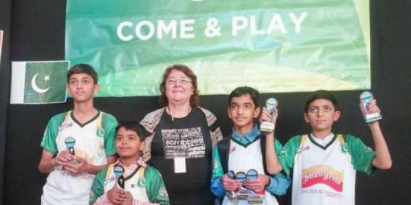3 پاکستانی بچوں نے ورلڈ اسکریبل چمپئن شپ اپنے نام کرلی