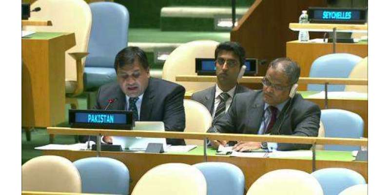 پاکستان نے بھارت کے اقوام متحدہ کی جنرل اسمبلی میں ہونے والے اجلاس ..