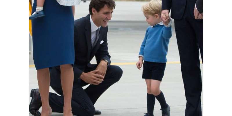 کینیڈا کے وزیراعظم برطانوی شہزادے کے سامنے شرمندگی سے دوچار