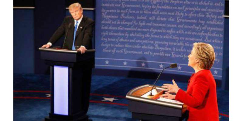 امریکی انتخابات :ہیلری کلنٹن اور ڈونلڈ ٹرمپ کے درمیان پہلا مباحثہ- ..