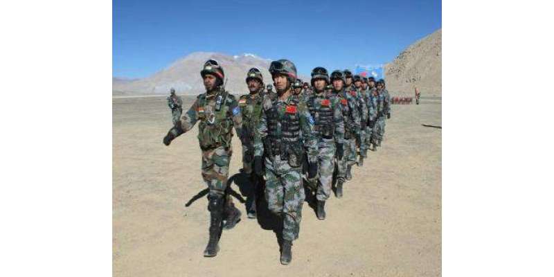 تاریخ میں پہلی مرتبہ چینی اور بھارتی فوج کے دستوں کی مقبوضہ کشمیر میں ..