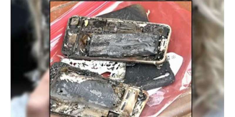 سام سنگ گلیکسی نوٹ 7 کے بعد آئی فون 7 کی بھی بیٹری پھٹنے کی شکایات موصول ..