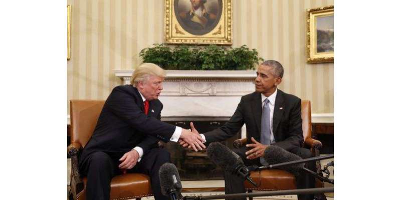 ڈونلڈ ٹرمپ کی وائٹ ہاؤس میں صدر باراک اوباما سے ملاقات