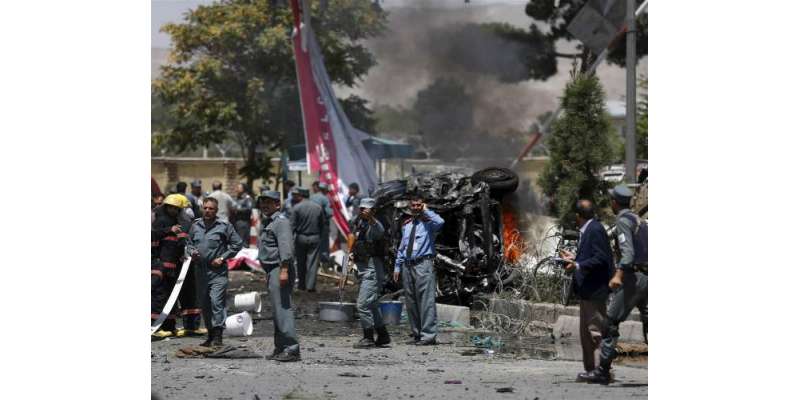 افغا ن دارالحکومت کابل میں سیکیورٹی فورسز کی گاڑی کے قریب خودکش دھماکے ..