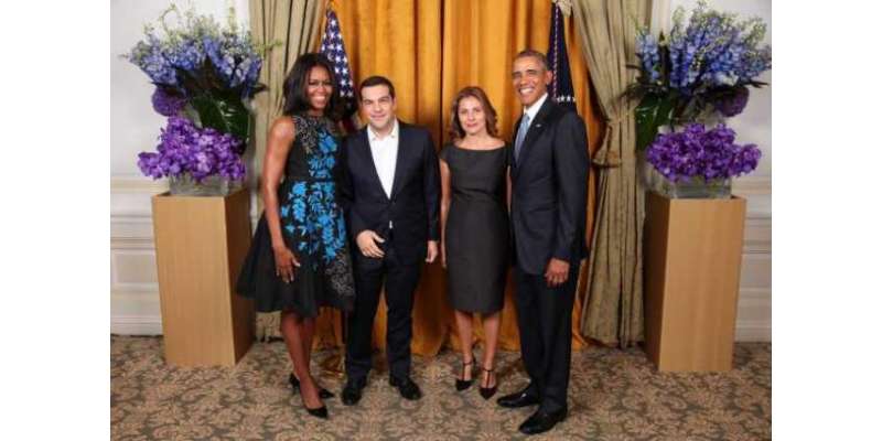 براک اوباما کی یونان کے وزیر اعظم سے ملاقات، دو طرفہ امور پر تبادلہ ..