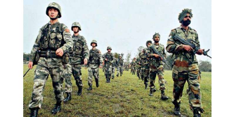 چین اور بھارت کے مابین مشترکہ فوجی مشقوں کا آغاز