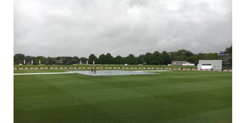 پاکستان نیوزی لینڈ پہلے ٹیسٹ میچ کے پہلے روز کا کھیل بارش کی نظر ہونے ..