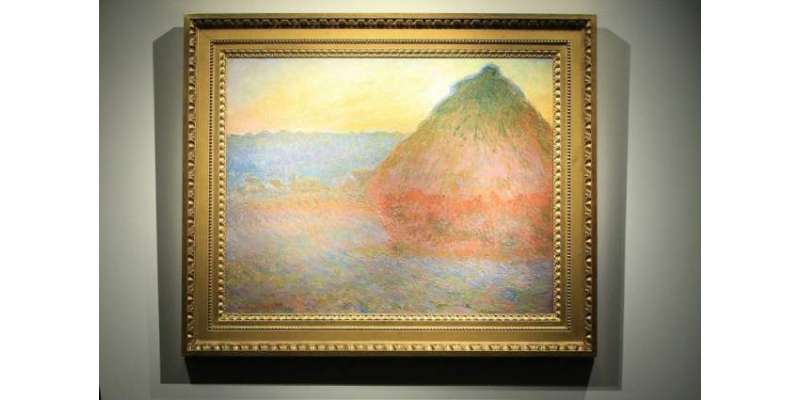 فرانسیسی مصورکلاڈ مونٹ کی پینٹنگ ریکارڈ 81.4 ملین ڈالر میں نیلام