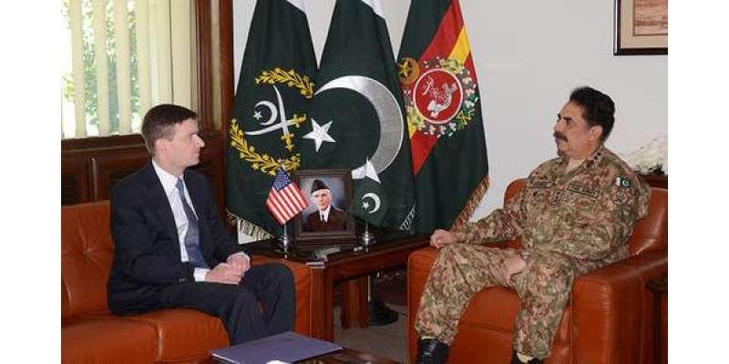 آرمی چیف جنرل راحیل شریف کی امریکی سفیر ڈیوڈ ہیل سے ملاقات