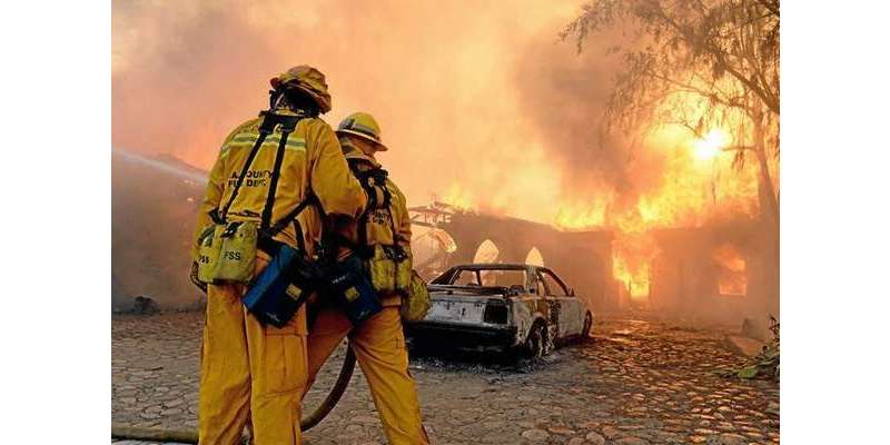 امریکی ریاست ٹینیسی میں جنگلات میں آگ، 13 افراد ہلاک