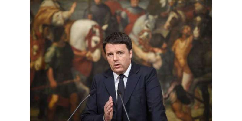 اٹلی، ریفرنڈم میں ناکامی پر وزیراعظم کا مستعفی ہونے کا اعلان