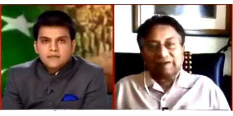 سابق صدر پرویز مشرف نے بھارتی اینکر کو منہ توڑ جواب دے دیا