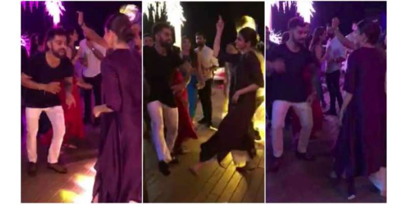 کوہلی اور انوشکاشرماکی رقص کرتی ویڈیو انٹر نیٹ پر چھا گئی