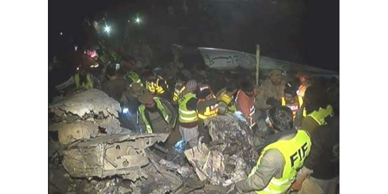 طیارہ تباہ ہونے سے قبل 7، 8 مسافروں نے چھلانگ لگا دی تھی لیکن نہ بچ سکے ..