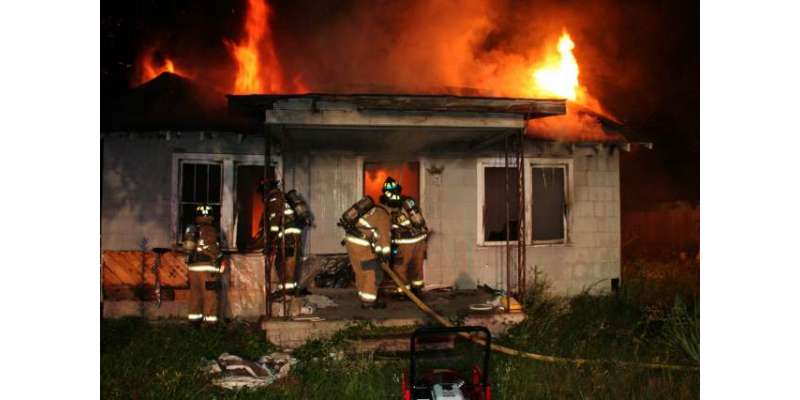 راس ا لخیمہ: گھر میں لگنے والی آگ سے خاتون جاں بحق، باپ بیٹا شدید زخمی