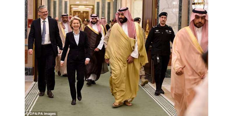 جرمن خاتون وزیر دفاع کا سعودی عرب میں حجاب کرنے سے صاف انکار