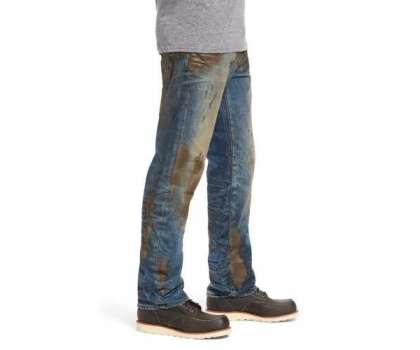 کیچڑ کے ڈیزائن والی جینز کی قیمت 425 ڈالر۔ صارفین کی شدید تنقید