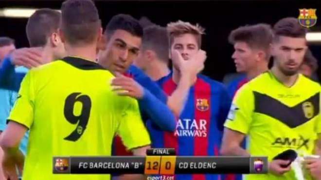سپین، بارسلونا کے ہاتھوں 12-0 کی بدترین شکست پر فٹبال کوچ اور کھلاڑی گرفتار