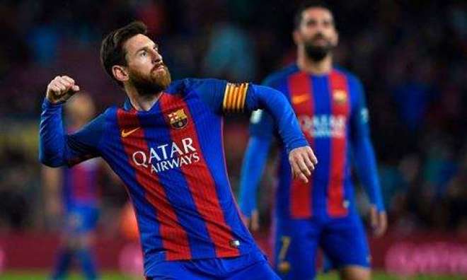 میسی کا عمدہ کھیل، بارسلونا نے فتح کے ساتھ اسپینش لالیگا فٹ بال لیگ میں پوائنٹس ٹیبل پر دوبارہ ٹاپ پوزیشن حاصل کر لی