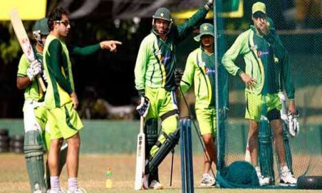 پاکستان کرکٹ ٹیم کے کھلاڑی بھی سبز ہلالی پرچم کے رنگوں میں رنگ گئے، تمام اہل وطن کو پرجوش انداز میں مبارکباد دی