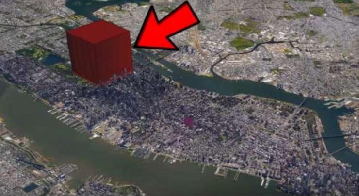اگر دنیا کی تمام آبادی کو ایک عمارت میں جمع  کیا  جائے تو وہ عمارت کتنی بڑی ہوگی؟