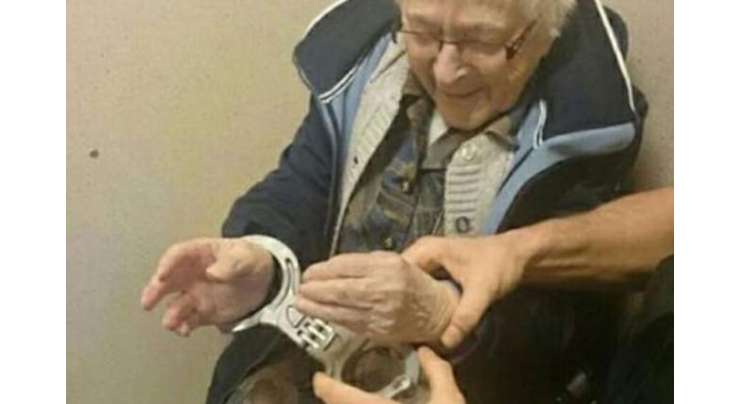 99 سالہ عورت نے گرفتار ہو کر اپنی زندگی کی آخری خواہش بھی پوری کرلی