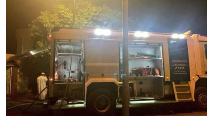 عمان، گھر میں آگ، 5 زخمی