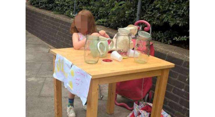 5 سالہ برطانوی بچی کو لیموں کر شربت فروخت کرنے پر جرمانہ