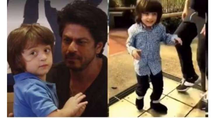 شاہ رخ خان کی بیٹے ابرام کے ساتھ ڈانس کی وڈیو انسٹاگرام پر شیئر