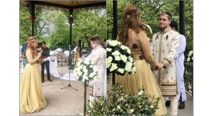 صوفیا حیات کی شادی کی تصاویر نے تہلکہ مچا دیا