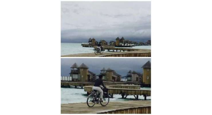 کاجول نے سائیکلنگ کرتے ہوئے تازہ تصویر شیئر کر دی