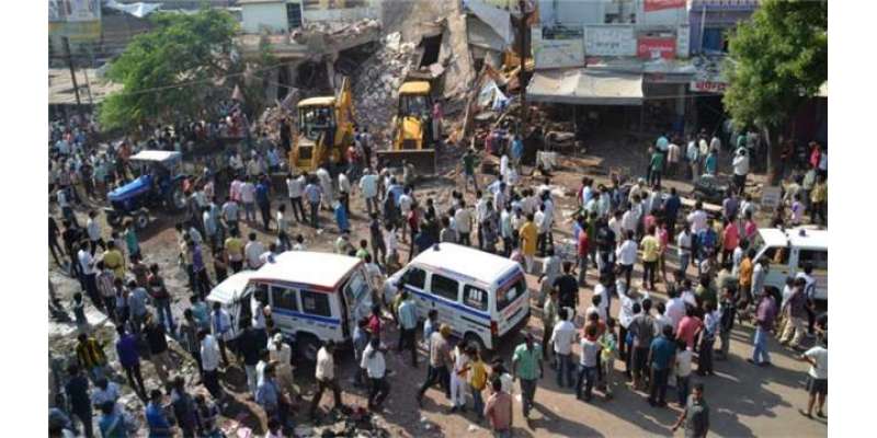 ممبئی میں رہائشی عمارت گر گئی ، 9 افراد ہلاک ۔ بھارتی میڈیا