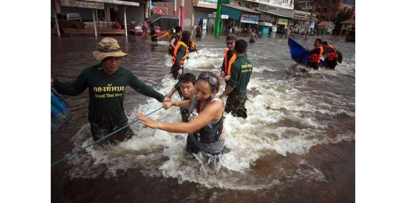 تھائی لینڈ کے جنوبی علاقے میں تیز بارشوں کے بعد سیلاب سے 12 افراد ہلاک ..
